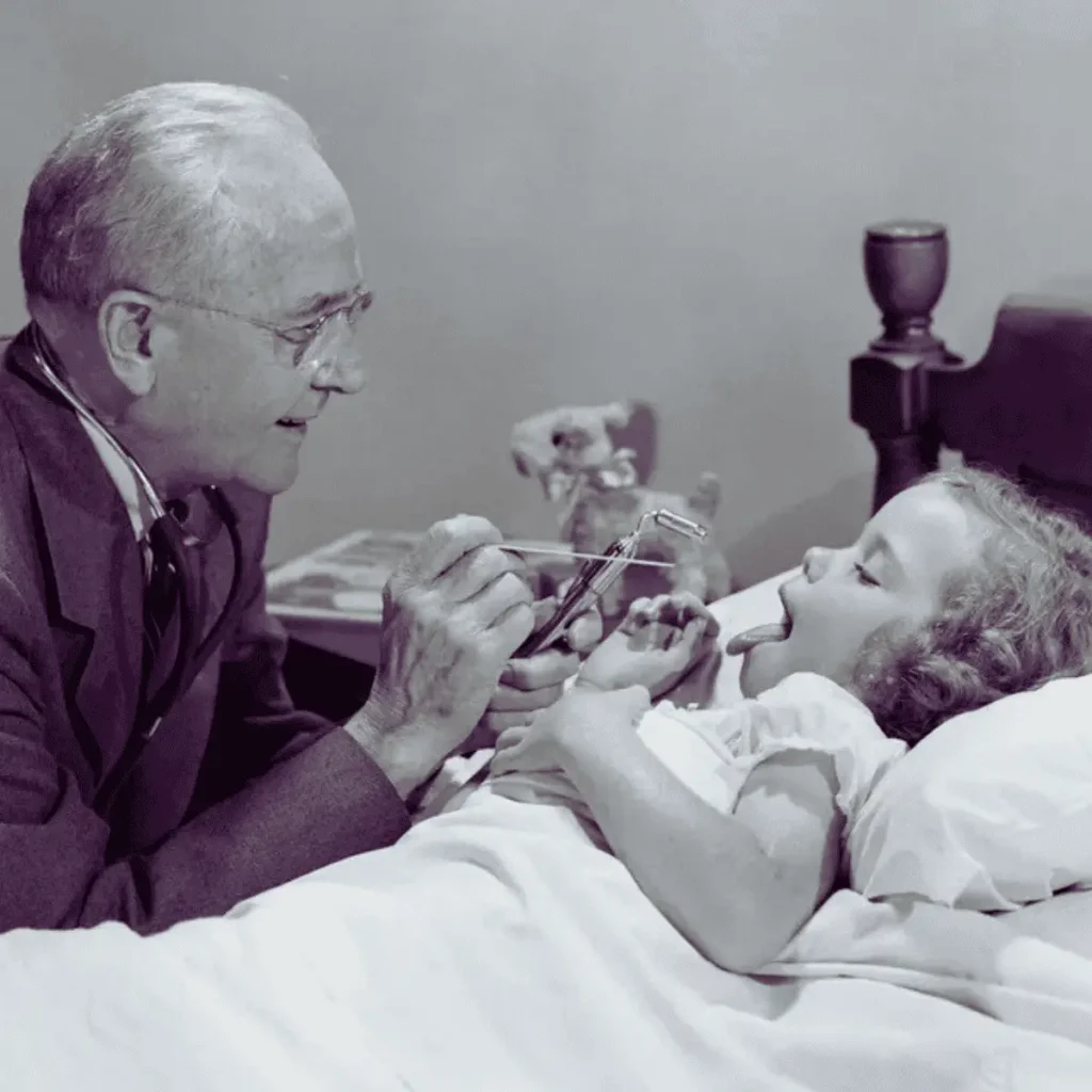 IWQ Doctor and child