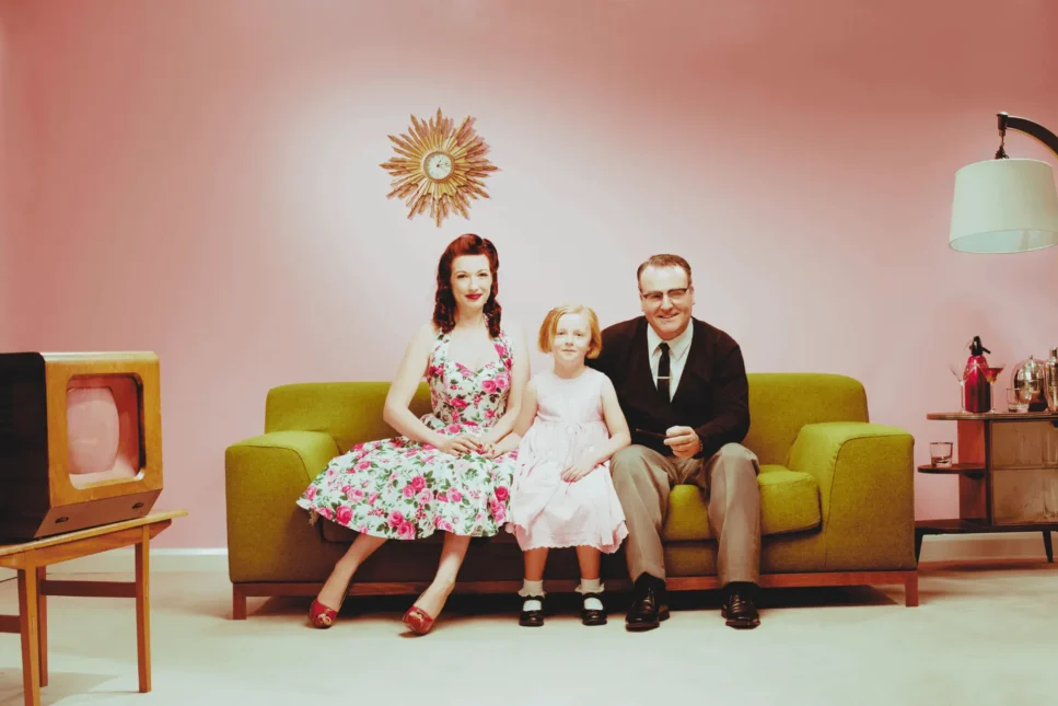 IWQ 50s family on couch